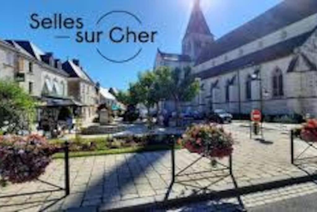 Maison De Ville Proche Beauval Avec Parking Сель-сюр-Шер Экстерьер фото